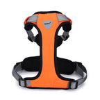 Basil No-Pull Vest Reflective Handle Harness - Orange
