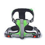 Basil No-Pull Vest Reflective Handle Harness - Green