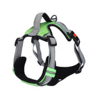 Basil No-Pull Vest Reflective Handle Harness - Green
