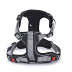 Basil No-Pull Vest Reflective Handle Harness - Black