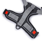 Basil No-Pull Vest Reflective Handle Harness - Black