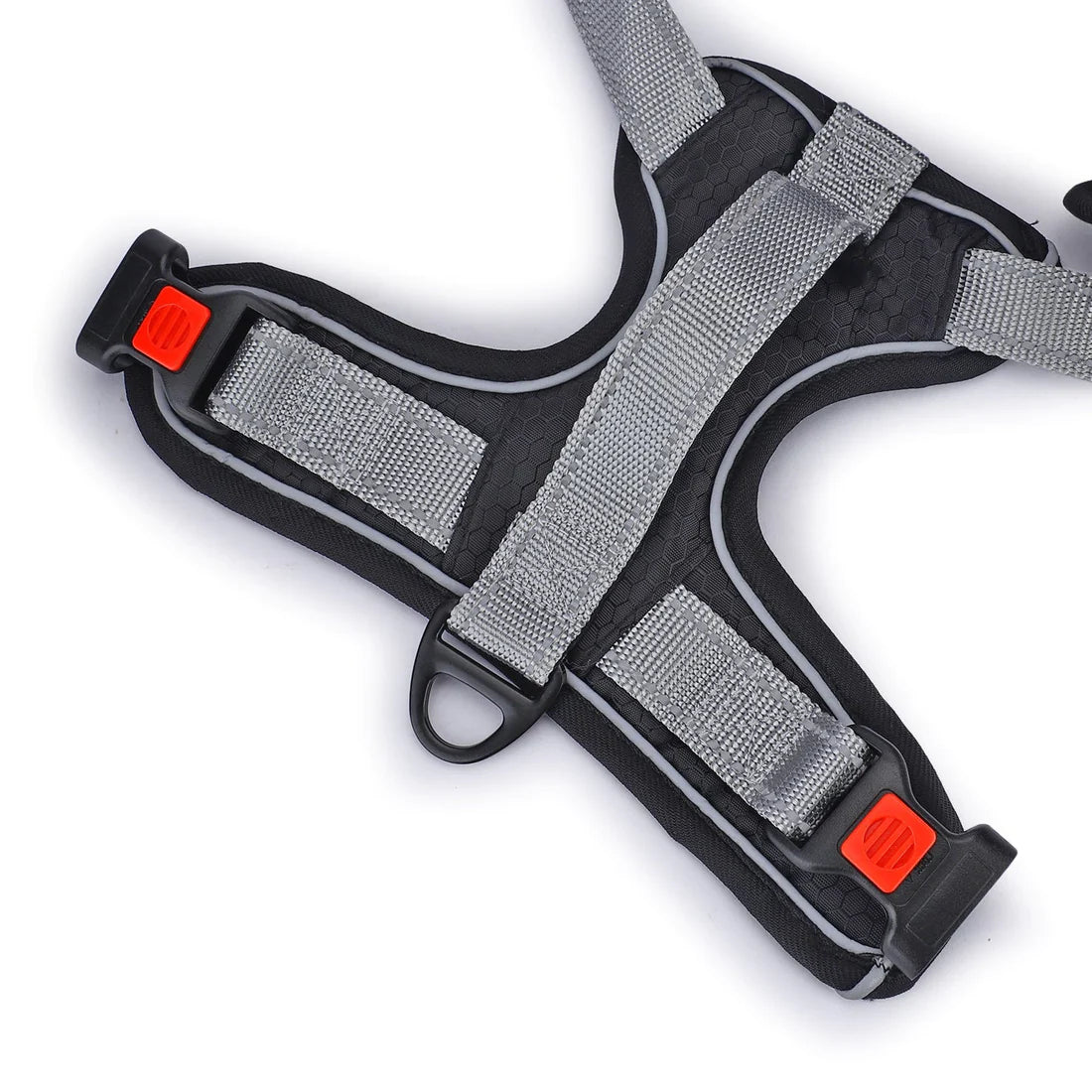 Basil No-Pull Vest Reflective Handle Harness - Black