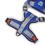 Basil No-Pull Vest Reflective Handle Harness - Blue