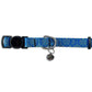 Tails Nation Digital Printed Navy Blue Adjustable Collar For Your Cat