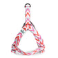 Basil Printed Pink Padded Harness