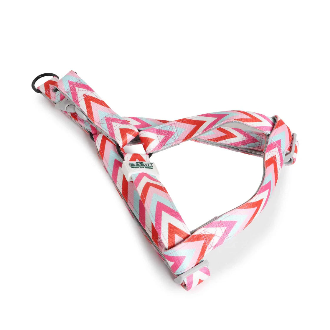 Basil Printed Pink Padded Harness