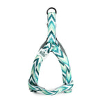 Basil Printed Green Padded Harness