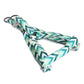 Basil Printed Green Padded Harness