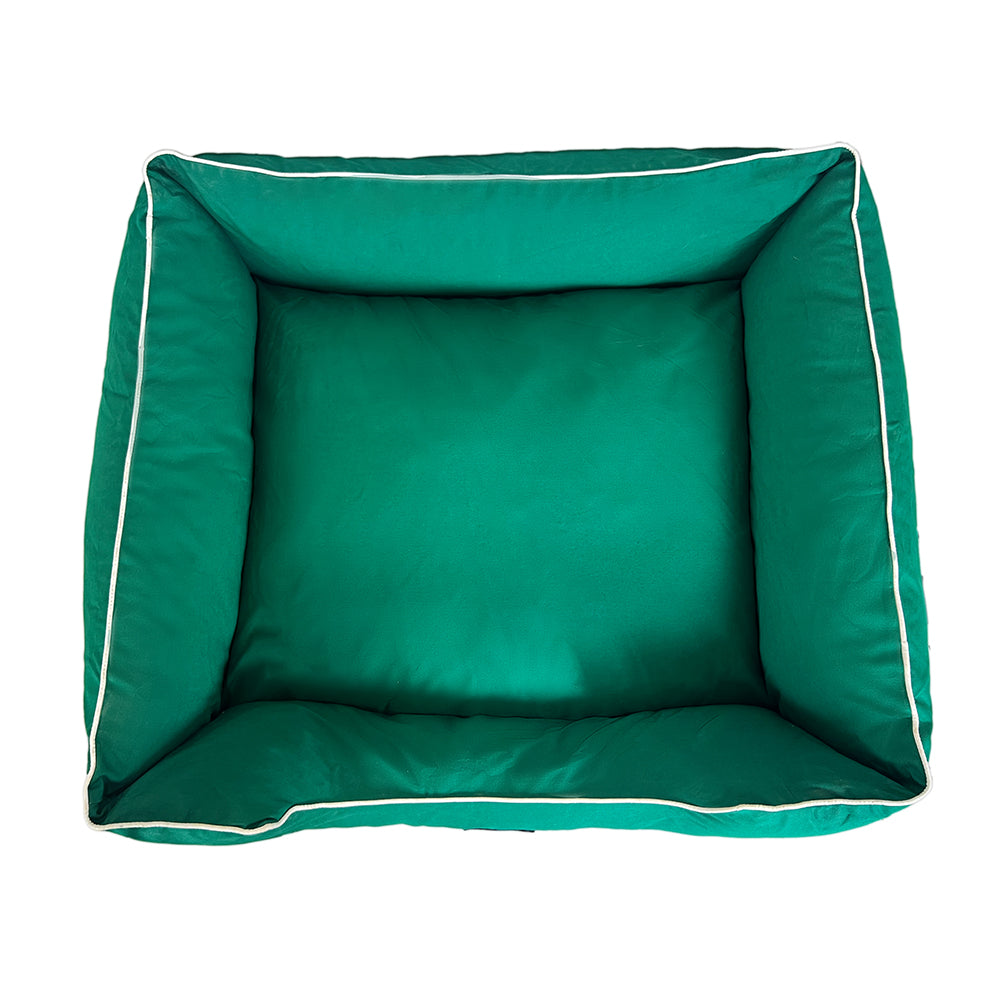Tails Nation Waterproof Lounger Green Bed For Dogs