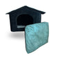 Tails Nation Puppy House For Your Furry Friend Green 50cmx40cmx35cm