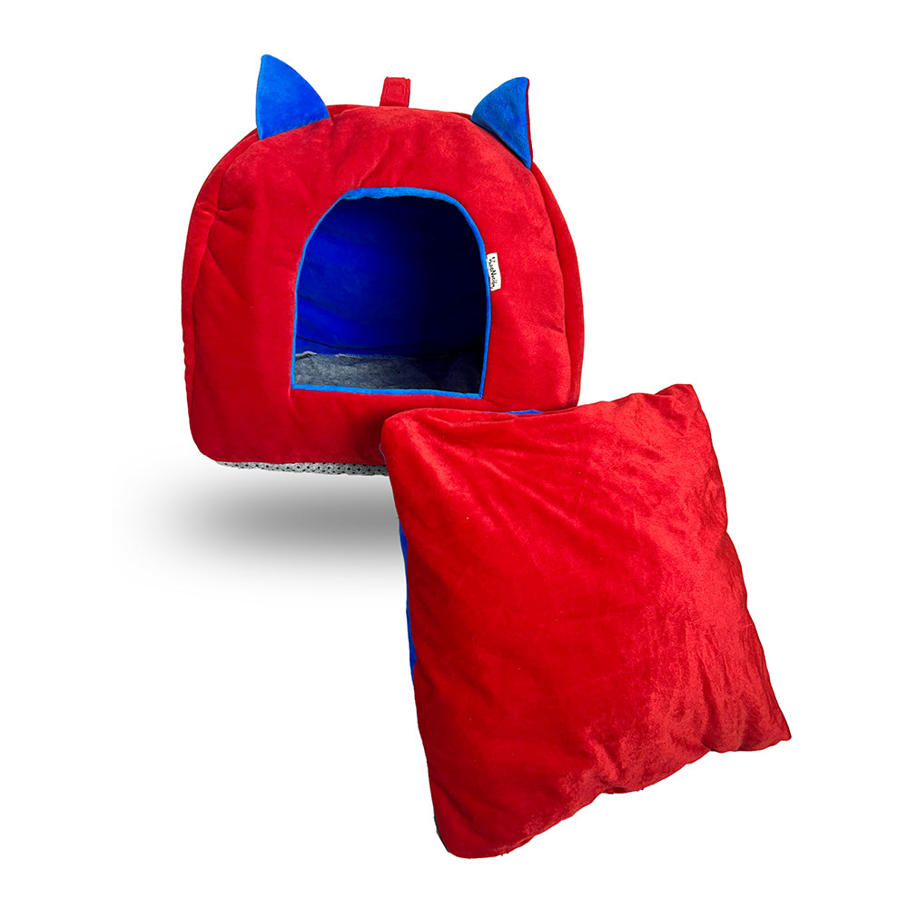 Tails Nation Cat House For Your Pet Red  40cmx43cm