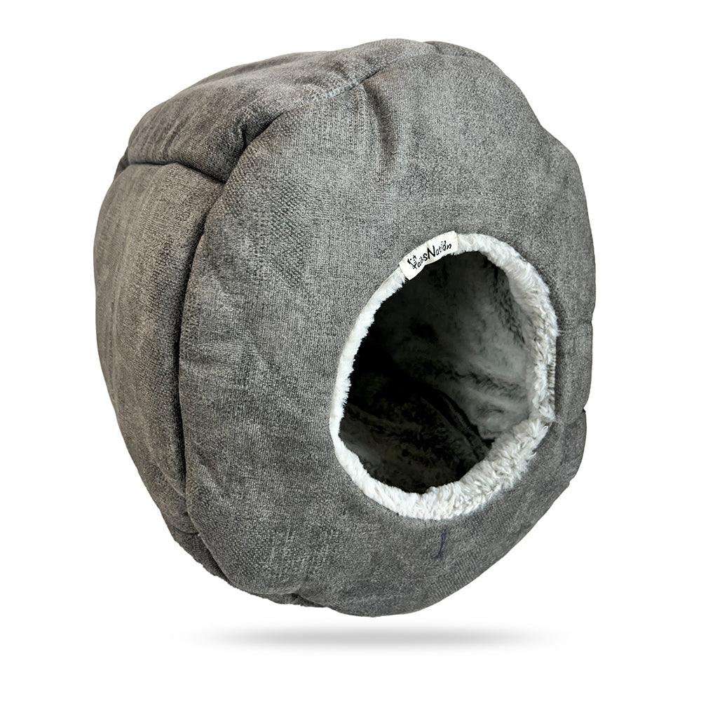 Tails Nation Convertible Cat House Grey 37cmx27cm