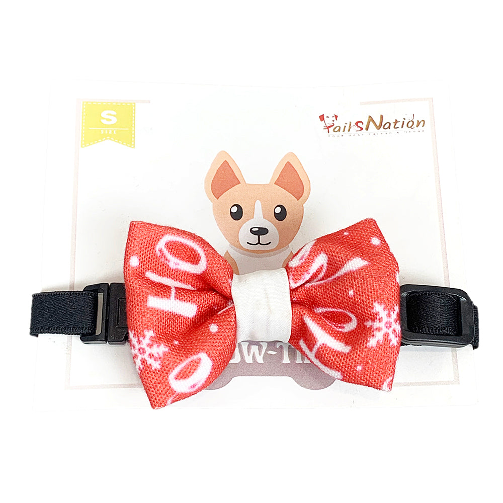 Tails Nation Bow Tie with Strap for Dogs & Cats