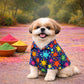 15 Furries Holi Special Colourful Dog Shirt