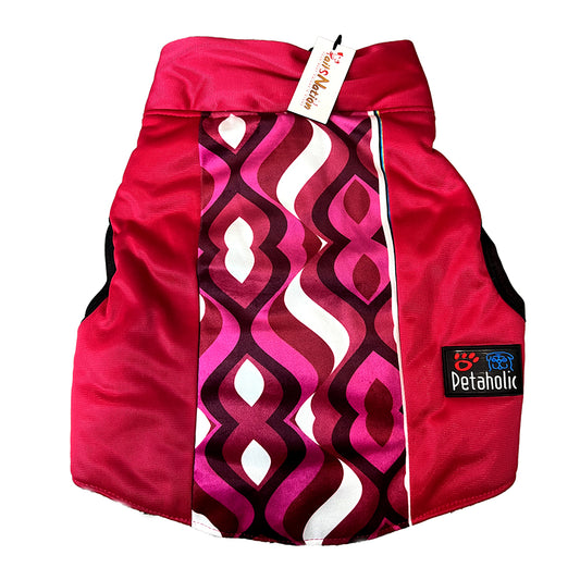 Tails Nation Petaholic Sony Jacket Pinkish Red | Warm & Stylish