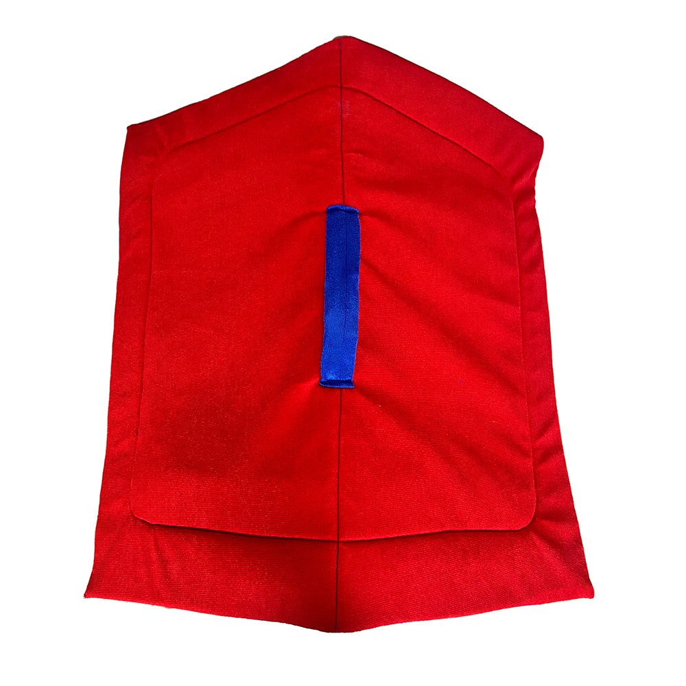 Tails Nation Puppy House For Your Furry Friend Blue & Red 63x52x57cm