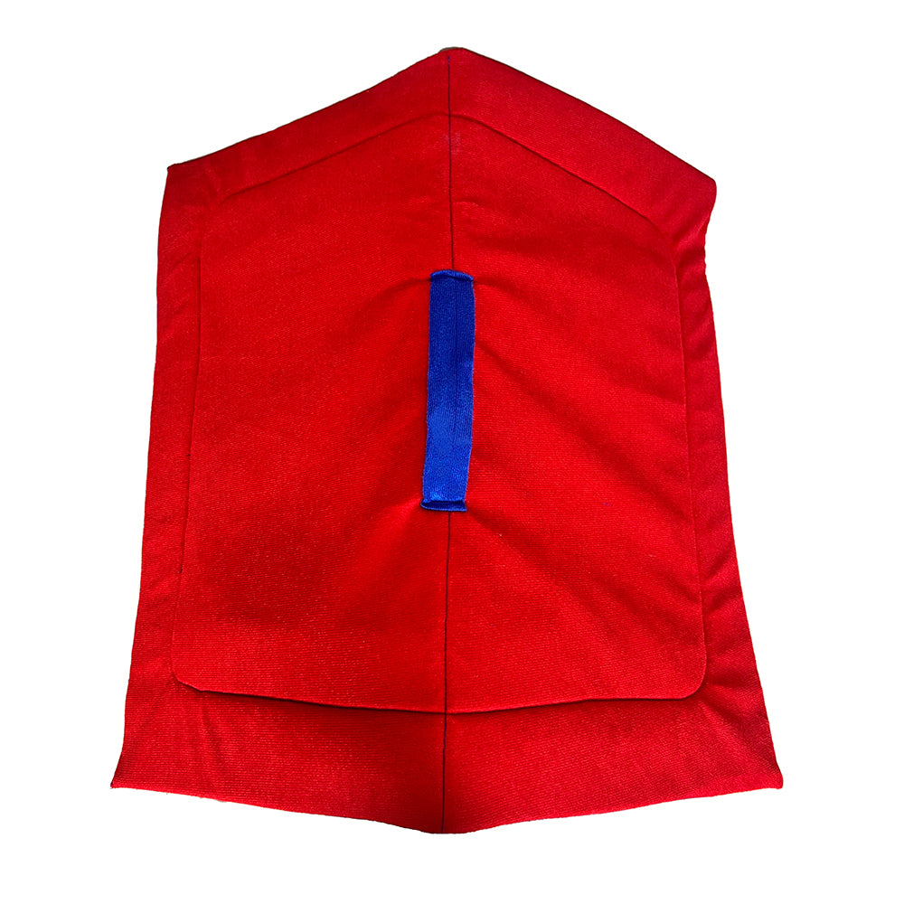Tails Nation Puppy House For Your Furry Friend Blue & Red 63x52x57cm Assorted
