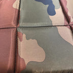 Tails Nation Mattress Army Print Round Border For Dogs