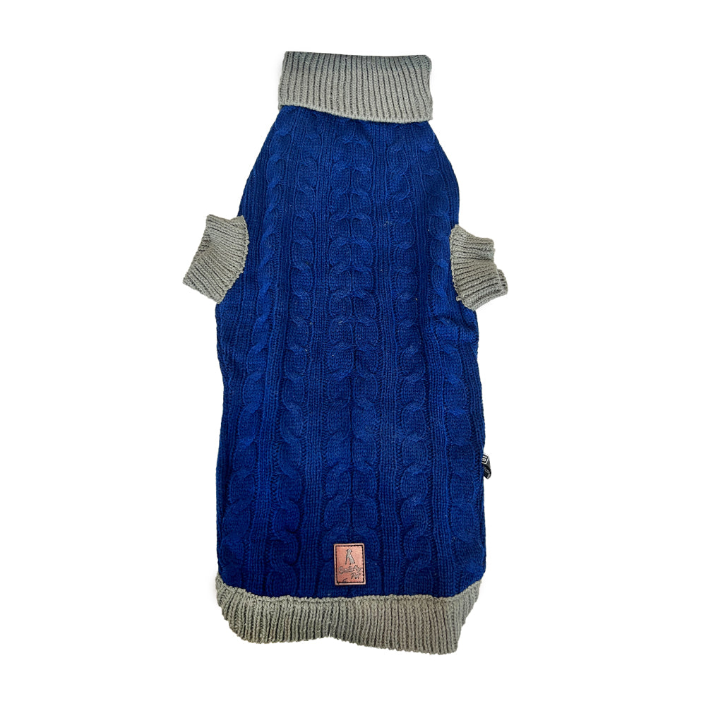 Smarty Pet Knitted Sweater Blue For Your Furry Friend