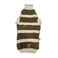 Smarty Pet Knitted Sweater Brown & Cream For Your Furry Friend