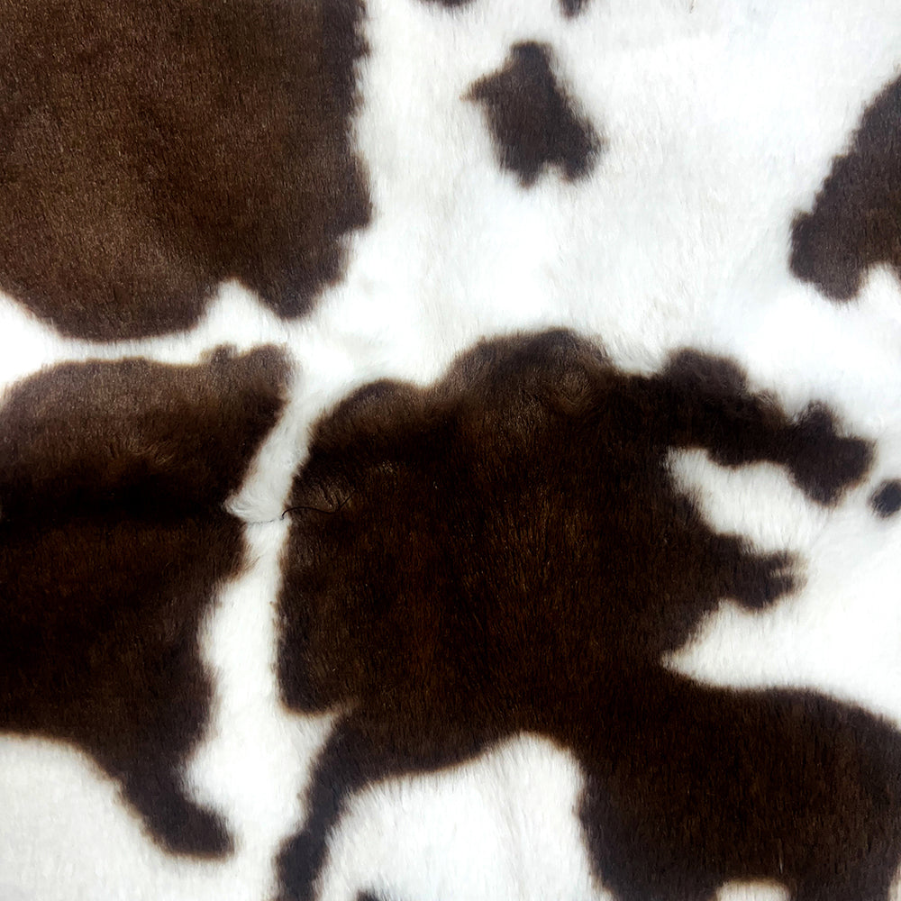 Tails Nation Printed Cozy Mat Brown & White For Dogs