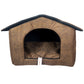Tails Nation Puppy House For Your Furry Friend Brown 50cmx40cmx35cm