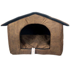 Tails Nation Puppy House For Your Furry Friend Brown 50cmx40cmx35cm Assorted
