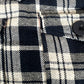 Tails Nation Petaholic Checkered Fur Jacket Blue & Grey | Warm and Stylish
