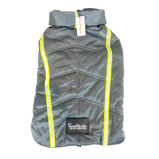 Tails Nation Reflector Jacket with Chain | Warm and Comfy | Best for Hiking and Travel