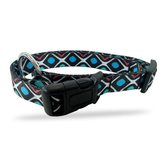 Tails Nation Digital Printed Rhombus Collar For Your Furry Friend