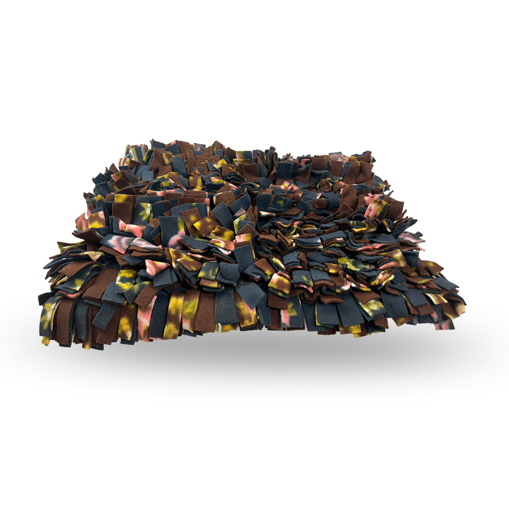 Tails Nation Shaggie Playmat For Your Furry Friend - Black & Brown