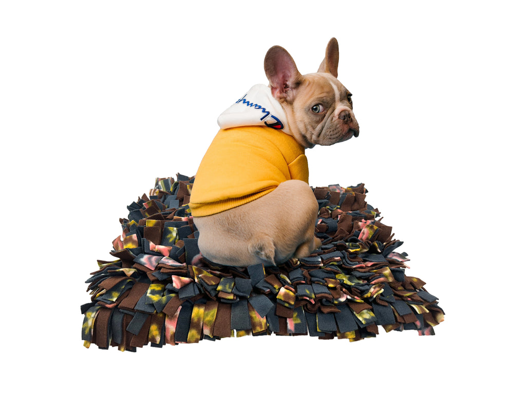 Tails Nation Shaggie Playmat For Your Furry Friend - Black & Brown