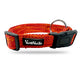 Tails Nation Orange & Red Super Comfy Melange Collar for your Pooch
