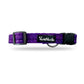 Tails Nation Purple Super Comfy Melange Collar for your Pooch