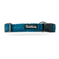 Tails Nation Teal Color Super Comfy Melange Collar for your Pooch