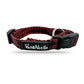 Tails Nation Black & Maroon Super Comfy Melange Collar for your Pooch