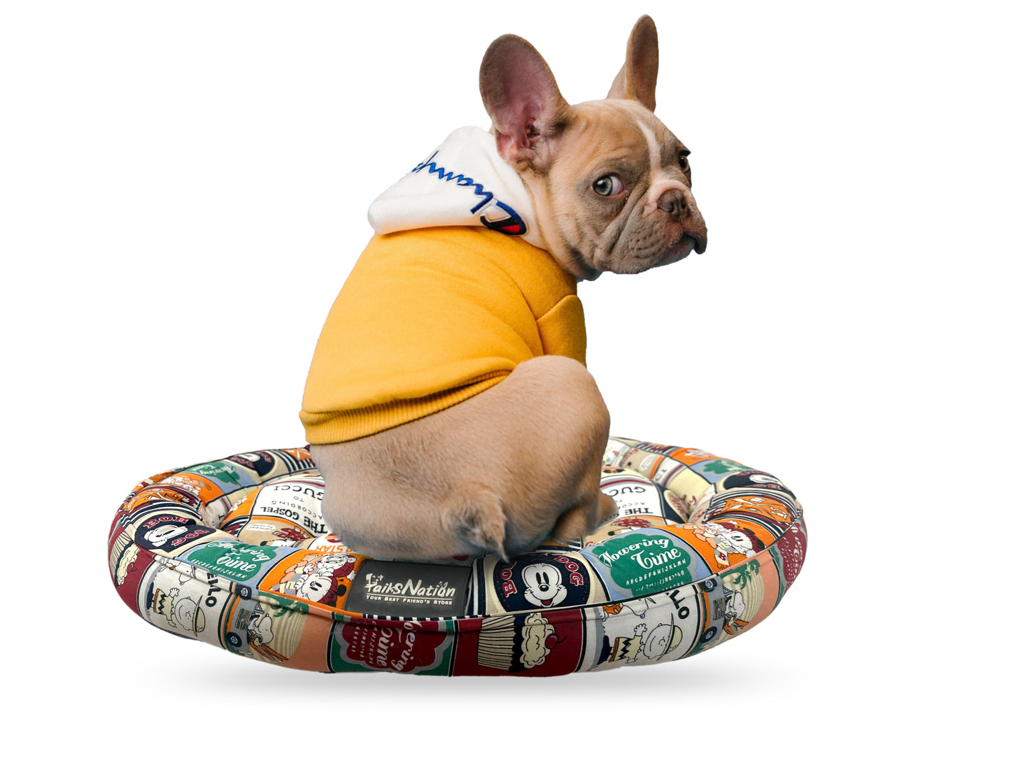 Tails Nation Puppy Bed Medium 66 x 54 x 9cm