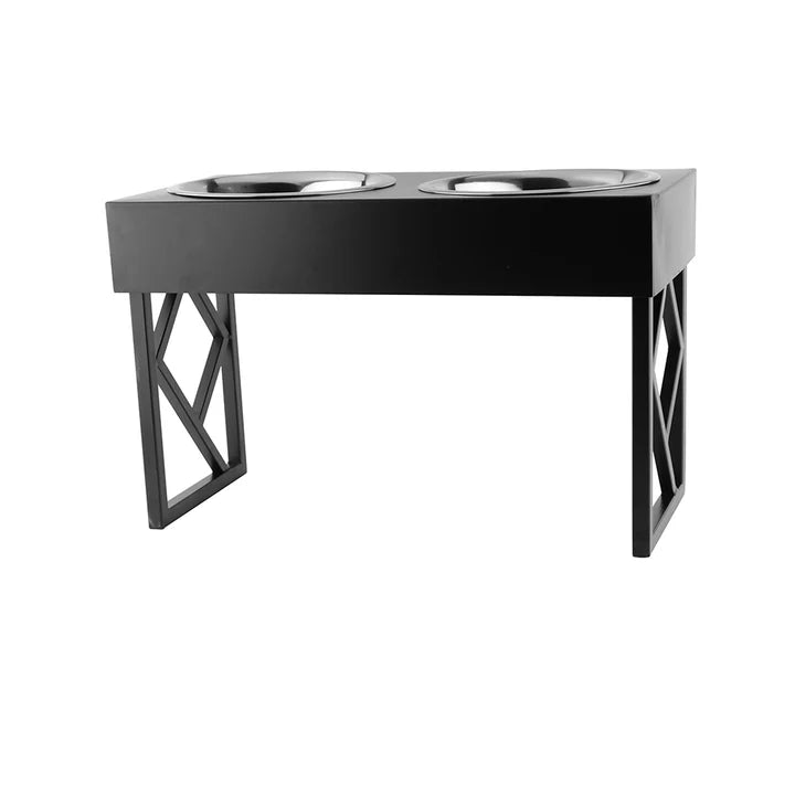 Pawpourri Elevated Adjustable Diner Set For Dogs 3 Sizes