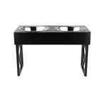 Pawpourri Elevated Adjustable Diner Set For Dogs 3 Sizes