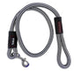 Tails Nation HD Black & Grey Heavy-Duty Rope Leash for your Pooch