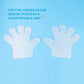 FOFOS 8 Waterless Wash Gloves with antibacterial Lotion For Dogs & Cats