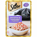 Sheba Whitefish & Kanikama Flavour Adult Wet Cat Food 35g
