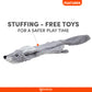 FOFOS Dog Toy Skinneez Rabbit 55 x 22 x 5 cm