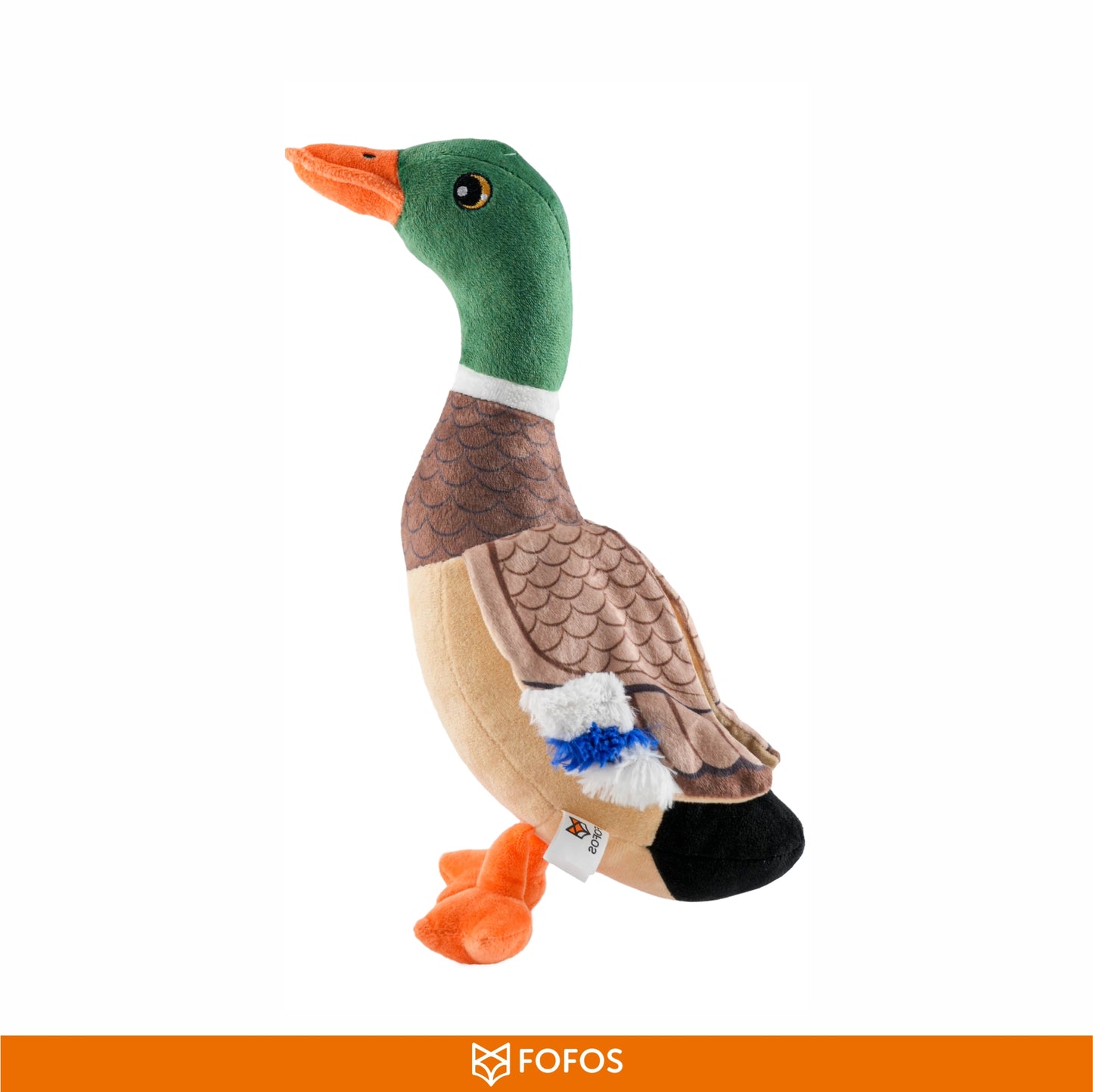 FOFOS Plush Dog Toy Wild Duck 33 x 5 x 9 cm