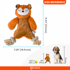 FOFOS Ropeleg Plush Bear 24 x 18.5 x 5.5 cm