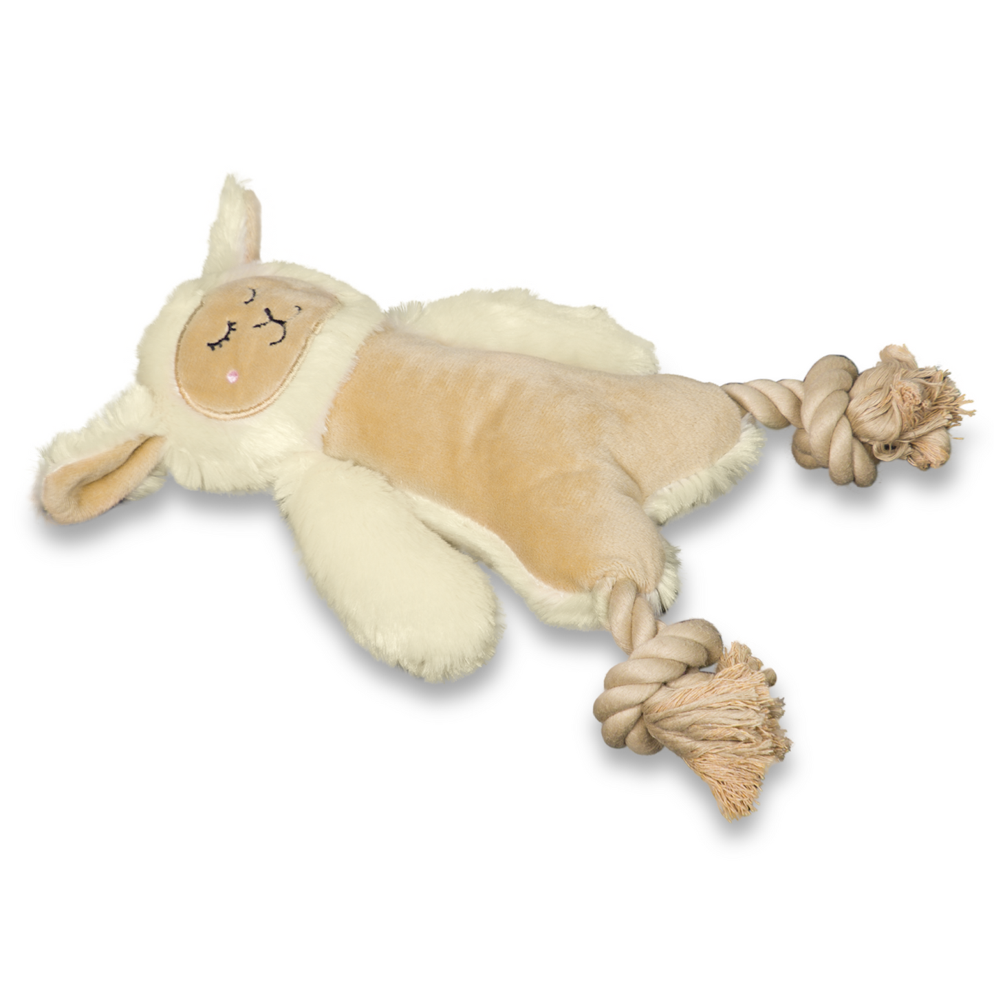 FOFOS Ropeleg Plush Sheep Dog Toy 29 x 15 x 5.5 cm