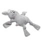 FOFOS Fluffy Rabbit Grey Dog Toy 35 x 23 x 6.5 cm