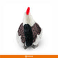 FOFOS Plush Dog Toy Rooster 27 x 8 x 9 cm