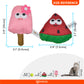 FOFOS Summer Cat Toy Watermelon with Popsicle