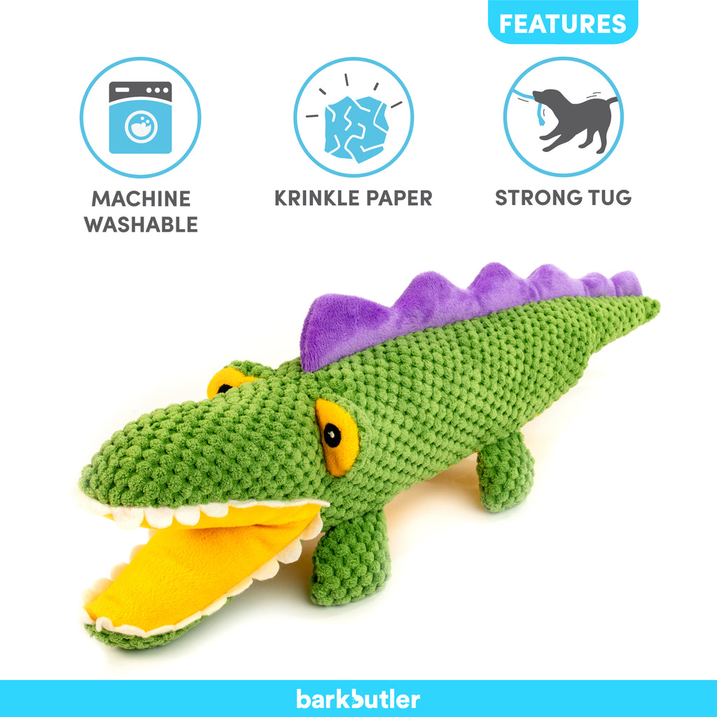 FOFOS Barkbutler Aly The Gator Dog Toy 45 x 7 x 7cm